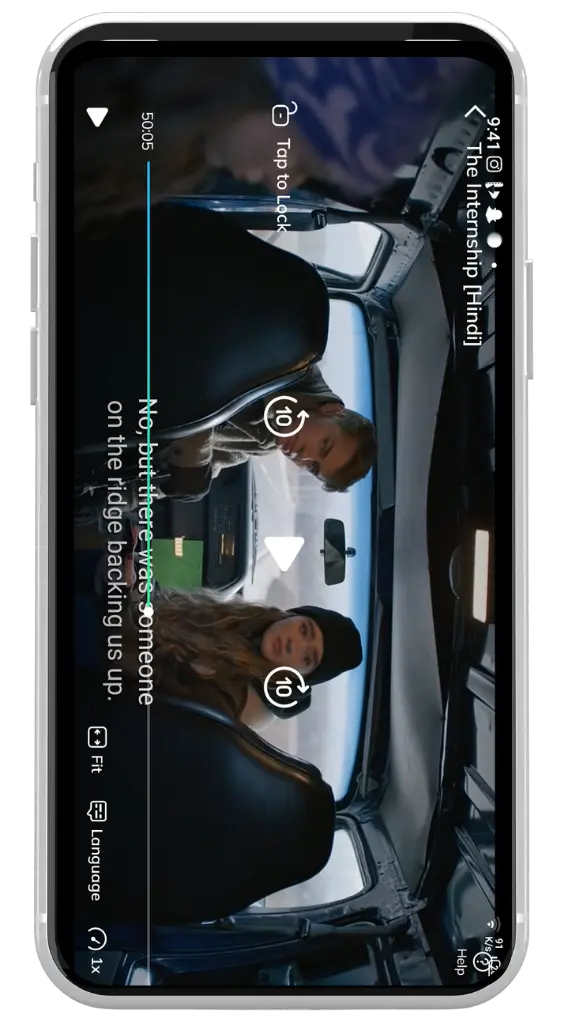 Built in & Support External Media Player