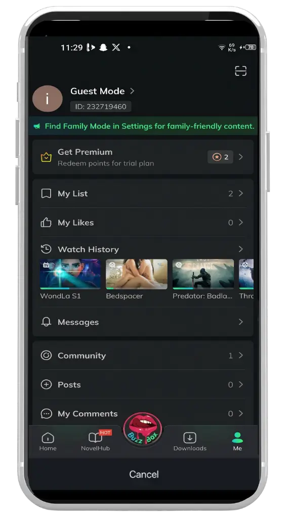 Enjoy without Account Creation