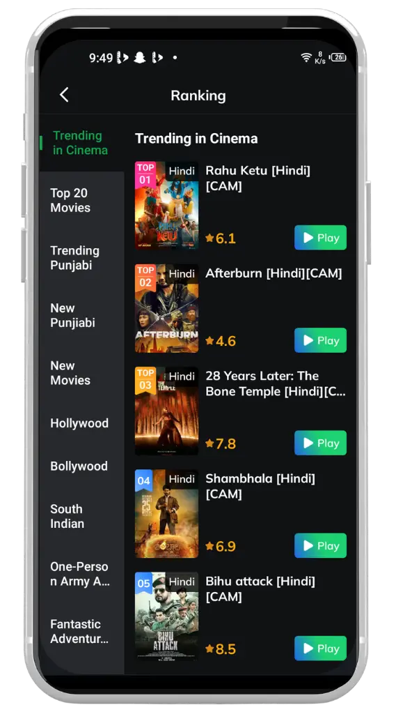 Immense Content Library